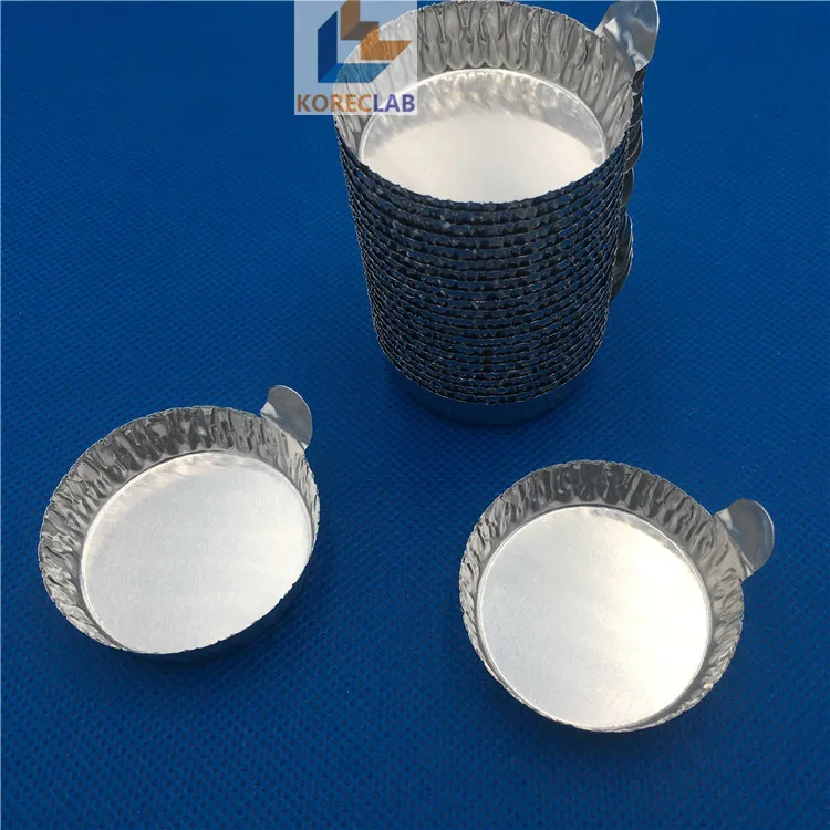 40 мл лабораторная поставка среднего размера алюминиевая весовая лодка тарелка