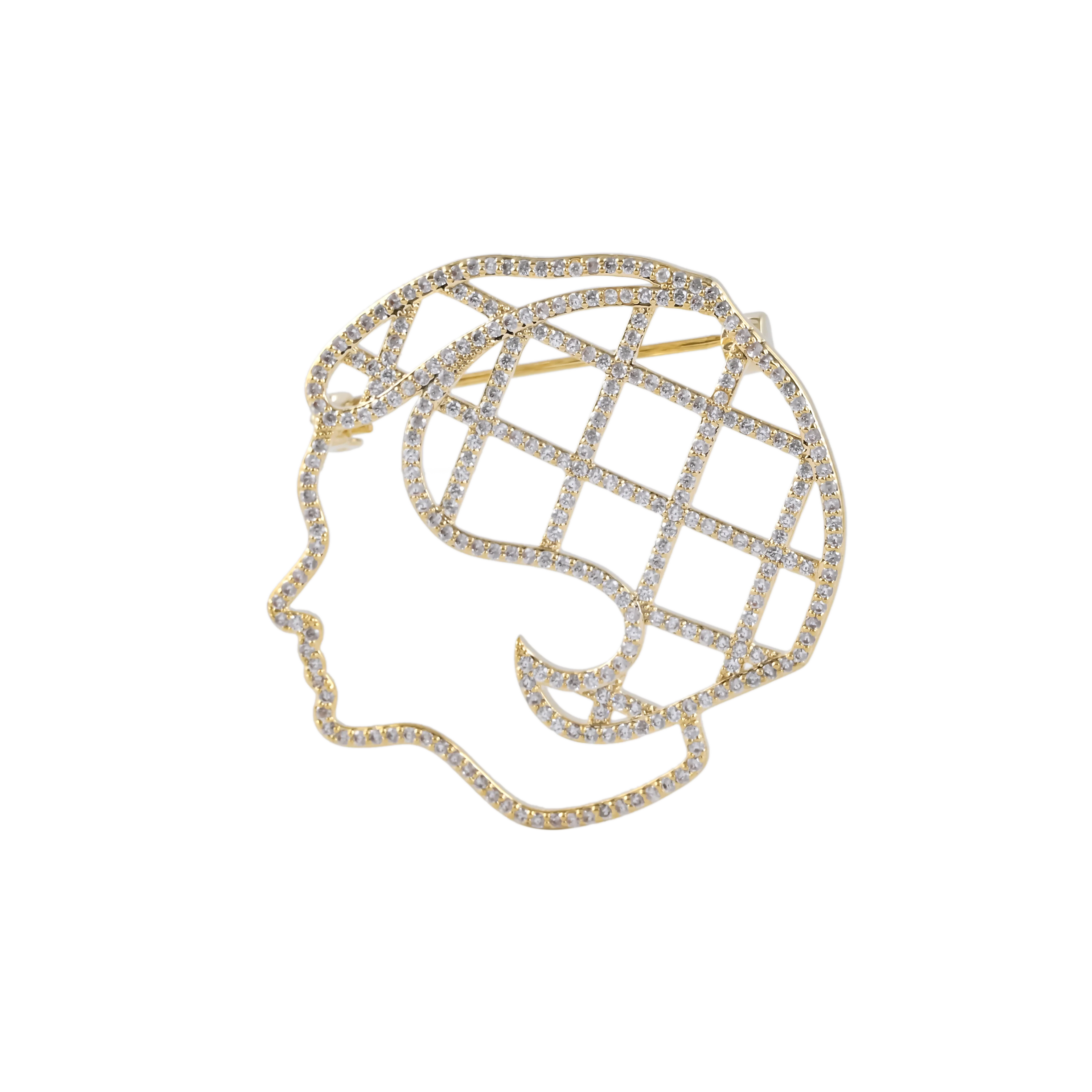 2024 the Latest Explosive Fashion Bamboo Simple Style Unisex Clothing Decoration Brooch