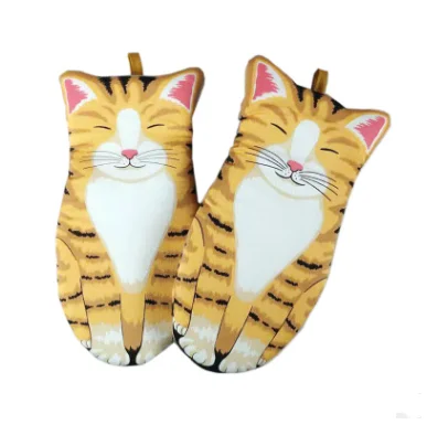 
high quality extra long cat gloves animal oven mitt 