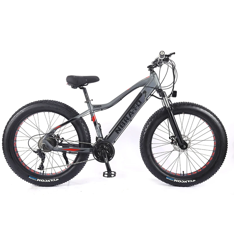 Canada warehouse 1000W E bike aluminum alloy built-in lithium electric mountain bike fat tire bike 26 inch bicycle