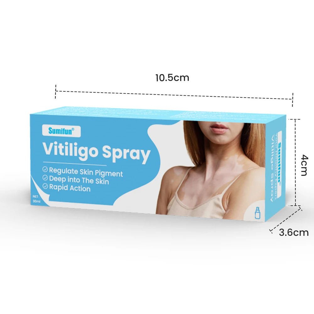 Sumifun Wholesale 30ml Vitiligo Treatment Remover Spray White Spot Skin Care Spray