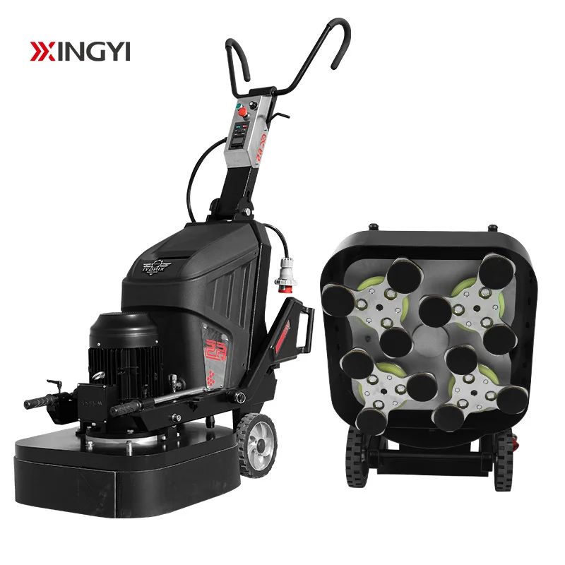 XINGYI 650mm 4 Heads 9.5KW 3P Epoxy Garage Floor Grinder Concrete Polishing Grinding Machine