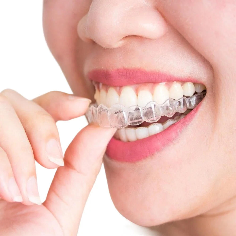 China OEM Ortho Materials Dental Alignment Cost Invisible Plastic Bags With Zip For Clear Aligners