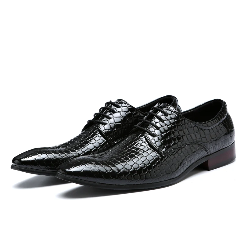 Alibaba Webshop hot sale china factory cheap business classic knit design oxford flat dress shoes for men latest