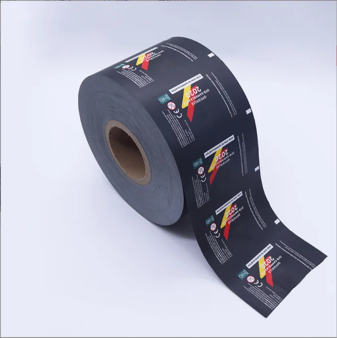 LOM Pvc Sugar Stick Packaging Paper Lamination Print Sealing Products Film Roll For Chocolate