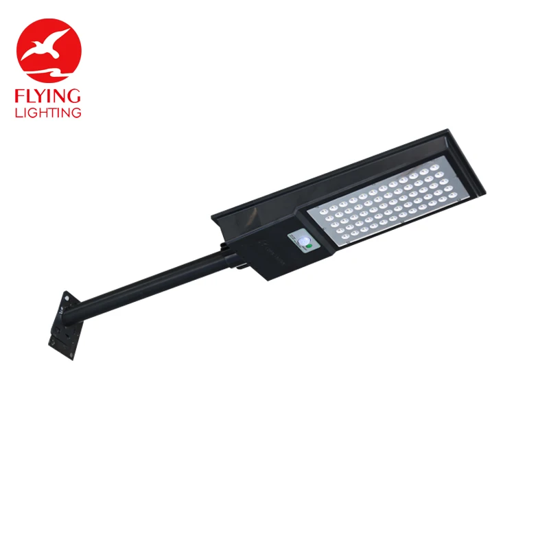 
High quality super brightness all in one smart smd 100w 200w solar led street light 