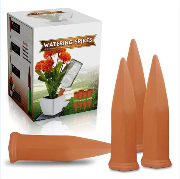Clay Self Watering Spikes Terracotta Automatic Planter Irrigation Spikes