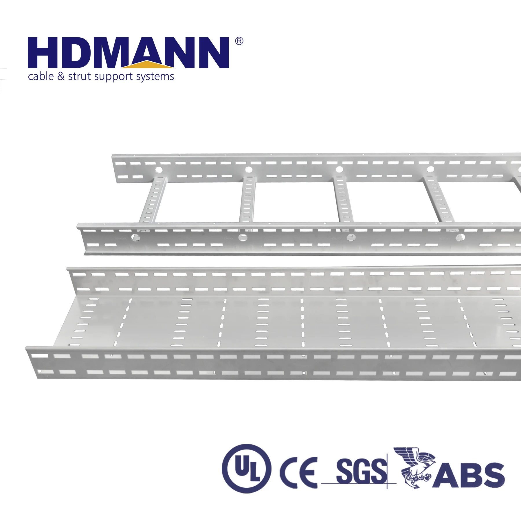 Stainless Steel Cable Tray / Return Flange Cable Tray