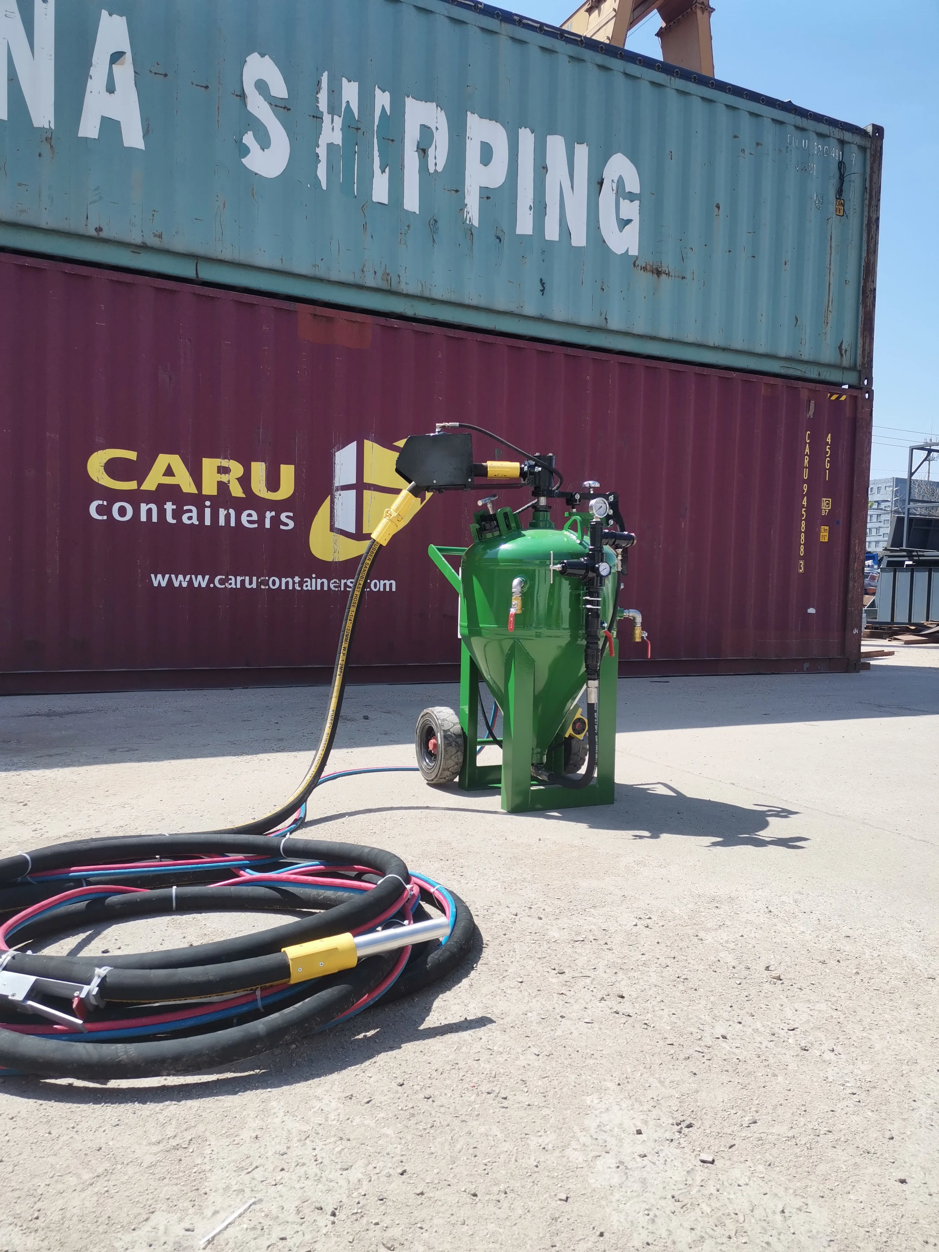 Water Sand Blasting Machine, dustless water sand blaster