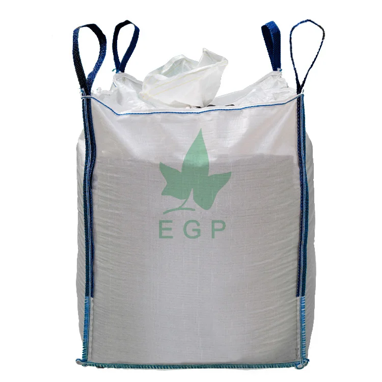 EGP 1000kg 1500kg pp big bag FIBC Bag for Packing PP Bitumen Hot Sale jubmbo bags bulk cement woven