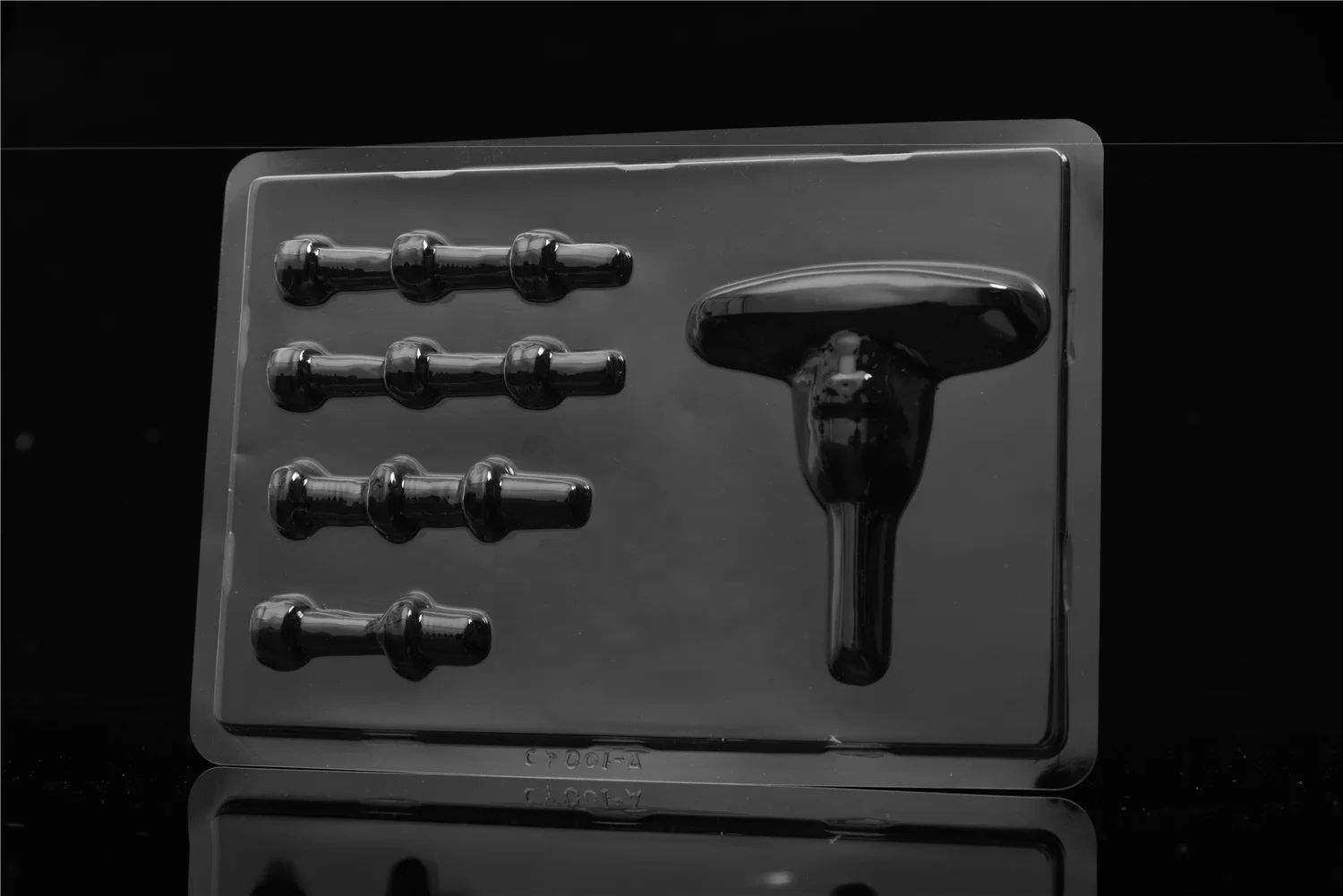 
Customized Plastic Clamshell Packaging Double Blister for Screw Tools 