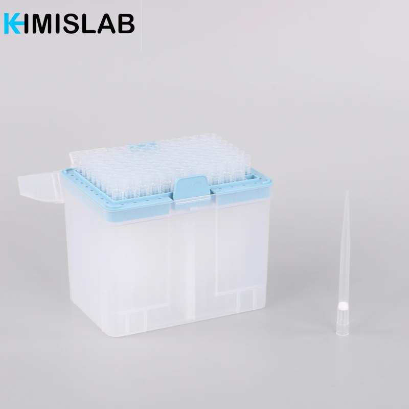 racked clear DNA RNA free 300ul 1250ul filter robotic integra pipette tip with box