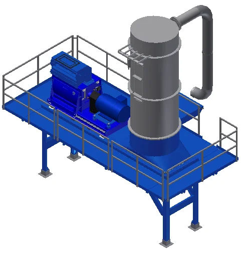 Slaughterhouse waste treatment farm hammer mill crusher machine for sale