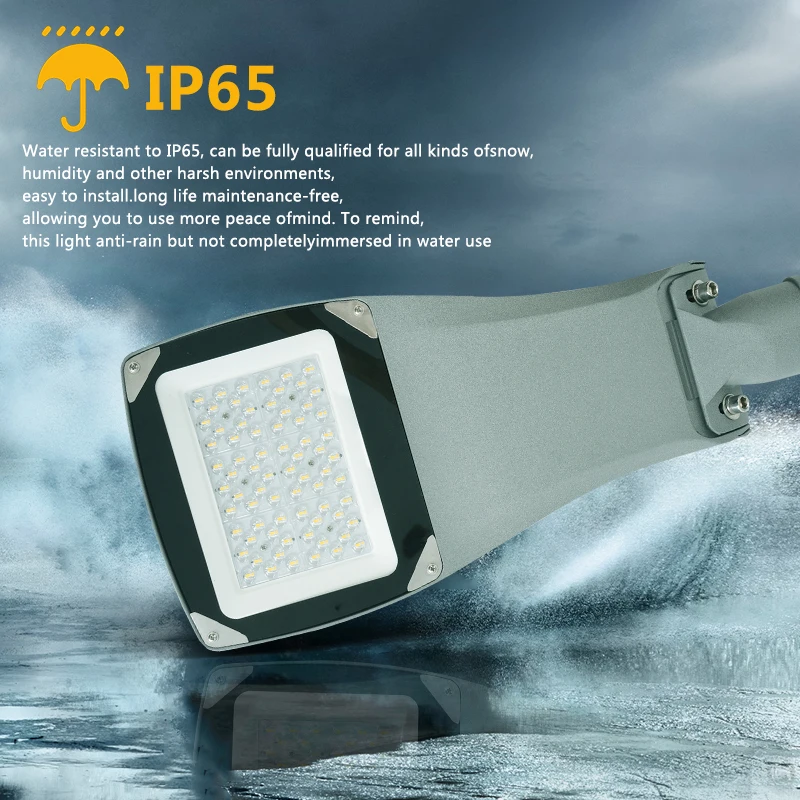 Energy saving IP66 waterproof outdoor 30W 50W 100W 150W 200W die cast aluminum housing diode LED street light