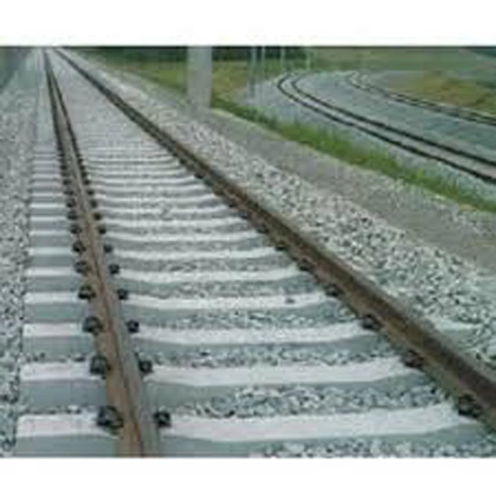 High Quality Concrete Sleepers / Rail Steel Used For Railway