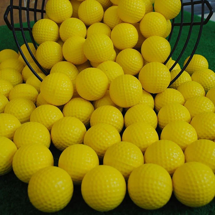 Wholesale Bulk Soft Yellow OEM Foam Practice Golf Balls