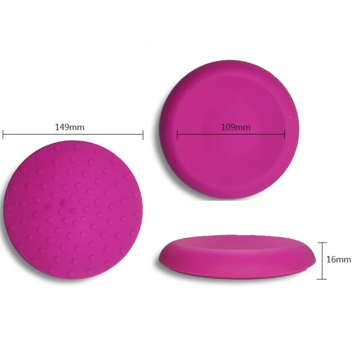 Customized Soft Balance Yoga Silicone Knee Pad