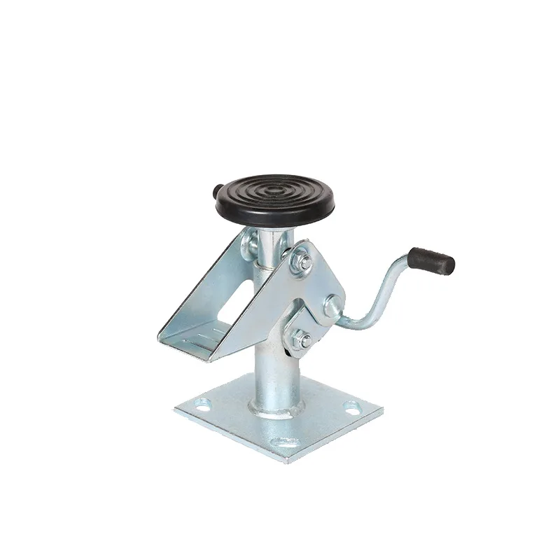 wagon wheels inspired elevating jacking brake scaffold caster