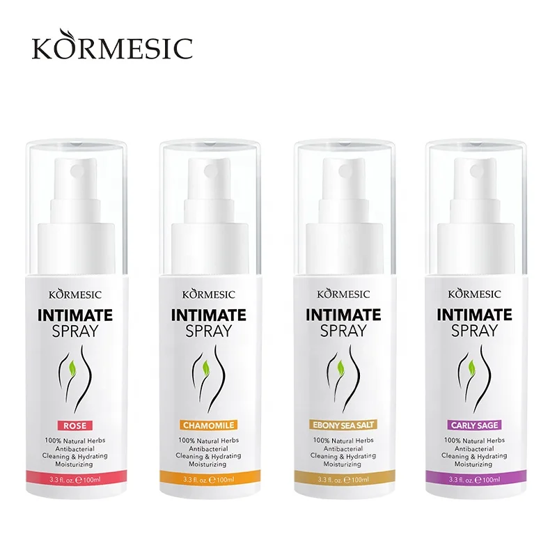 Private Label KORMESIC INTIMATE Natural Herbs Cleaning&Hydrating Moisturizing Body Care Spray