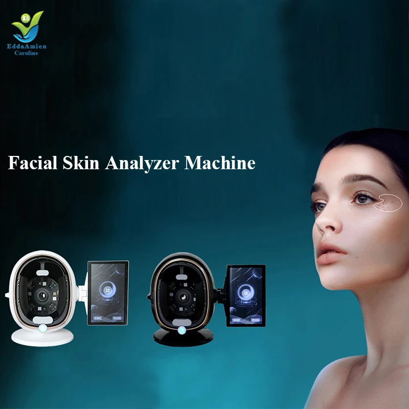 3d Skin Scanner Ai Technology Care Facial Analyzer Scope Diagnosis Machine Big Screen Uv Skin Scanner Analyzer