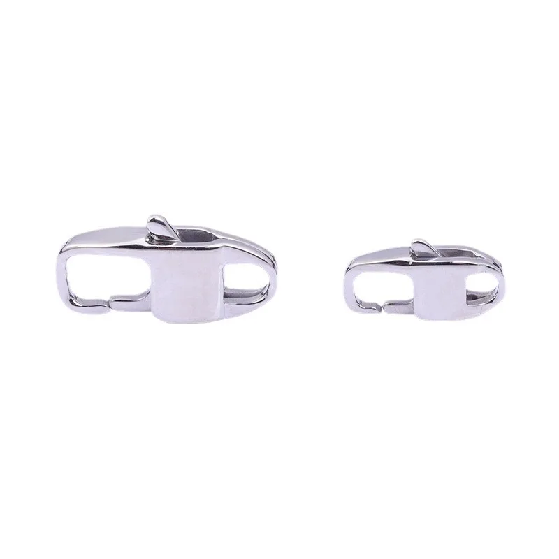 BMZ 2024 Hot sell New fashion jewelry making steel lock stainless clasp with 7 and 9.7MM width