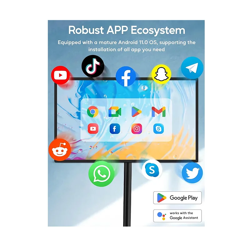21.5 Inch Best-selling Desktop Live Streaming Integrated Multimedia Device For Broadcasting With Android Cpu
