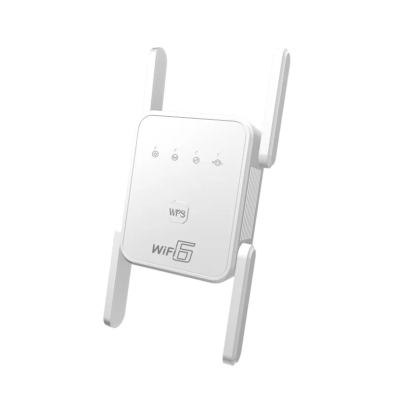 Indoor Repeater WiFi Amplifier Network Repeater Range Extender 1500Mbps Dual Band WiFi 6 Repeater
