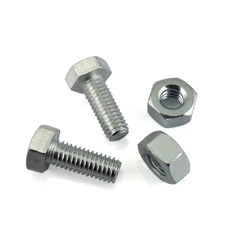 Quality guarantee Hex Head Screw Bolt Cover Din 933 Hex Flange Bolts