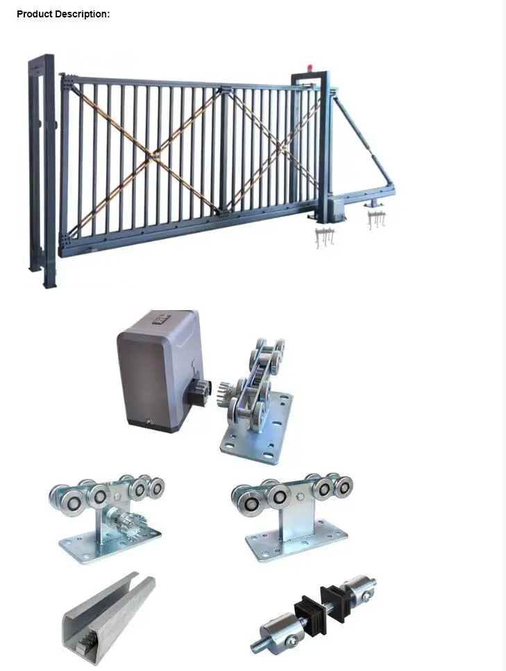 Cantilever gate aluminium system cantilever systems gate accessories