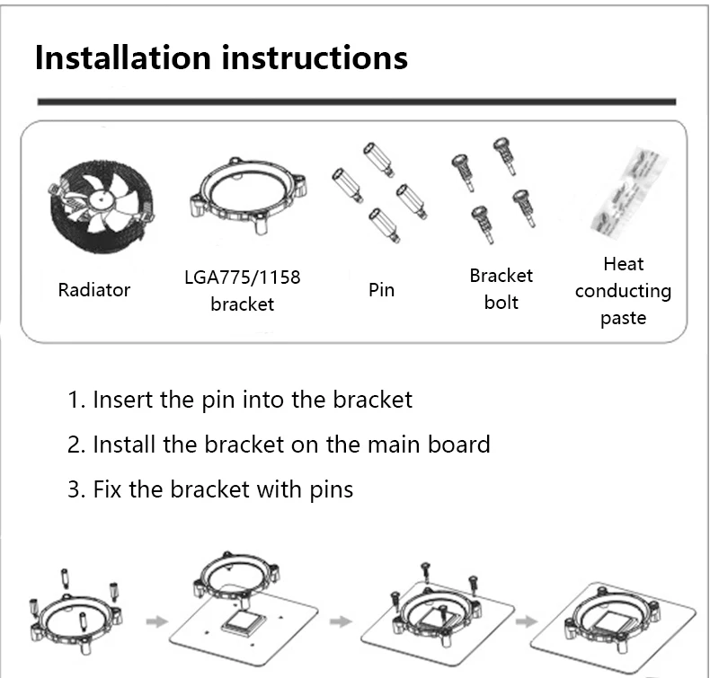 CPU Fan Hydraumatic bearing  For Desktop   -90mm lower noise
