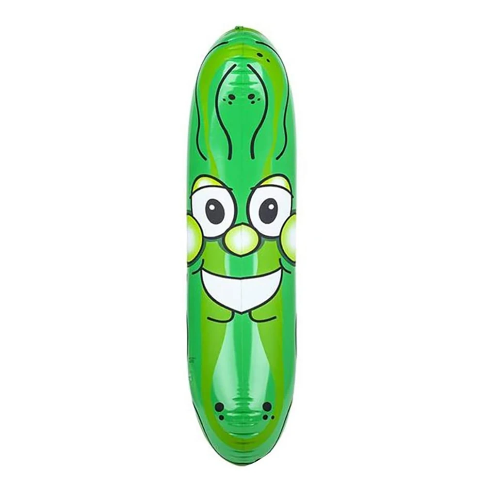 Factory 36 Inch Inflatable Pickle Model Large Pool Float Cucumber Water Toy Party Favor Fun Decoration
