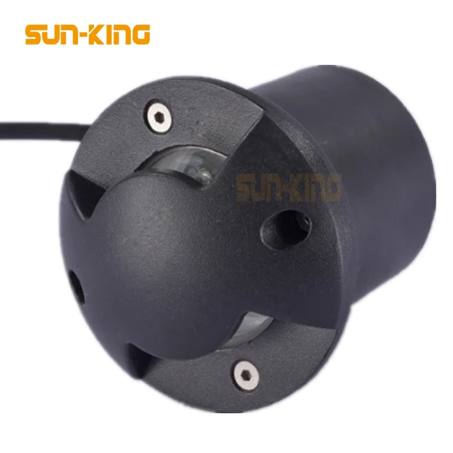 landscape park IP67 blue warm white 3000K DC24V 1 2 side buried floor spotlight 3W 3 watt led ip67 garden ground lights