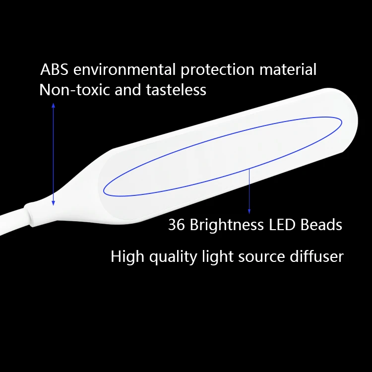 
Multifunctional Lamp Light LED Eye Protection USB Book Reading Light Clip On Table Reading Light For Kids 