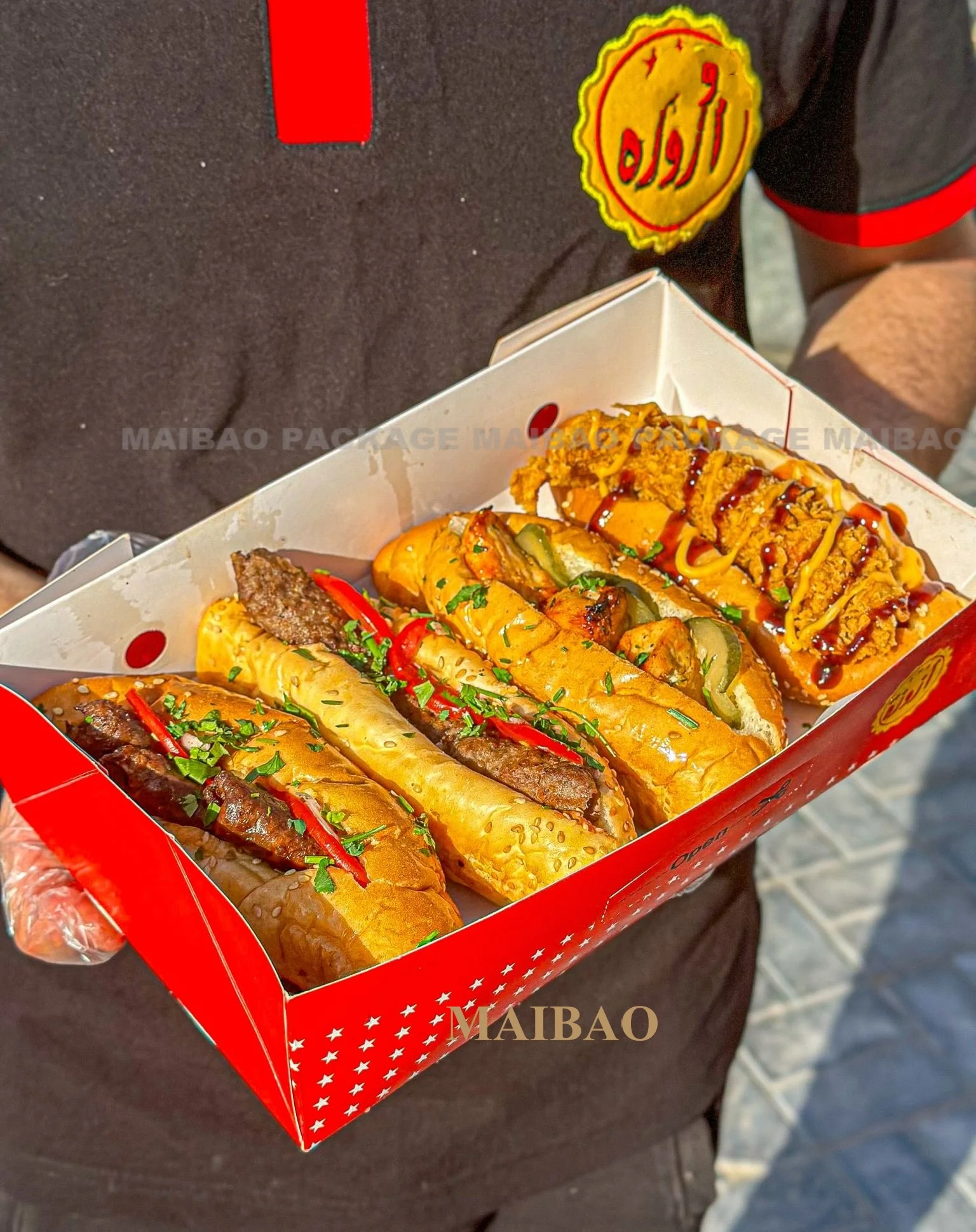 1lb Disposable Food Tray Kraft Brown Nacho Trays Paper Food Boats Small Hot Dog Trays For Party Serving Boats Baskets