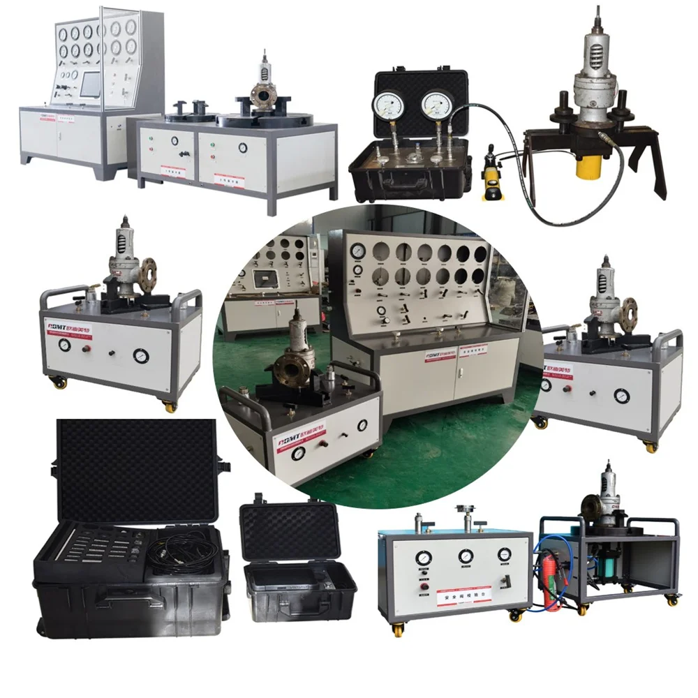 Metrus Asme Air Compressor Psv Calibration Pressure Relief Safety Valve Testing Test Frequency Bench Equipment Machine Rig
