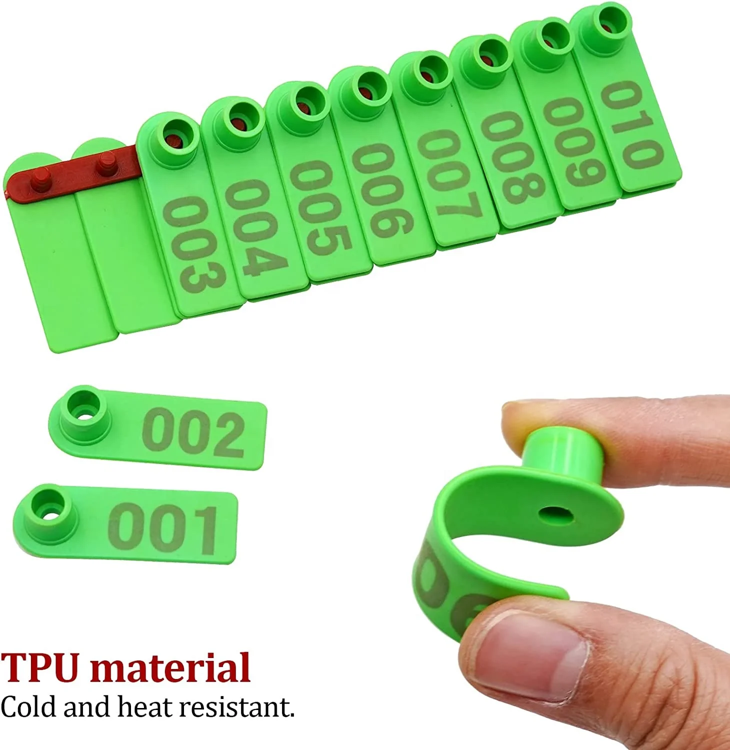 OTPS livestock tagger Animal Earing Tags Sheep Labels Logo Tpu Goat Ear Tag Sheep Eartag For Goats