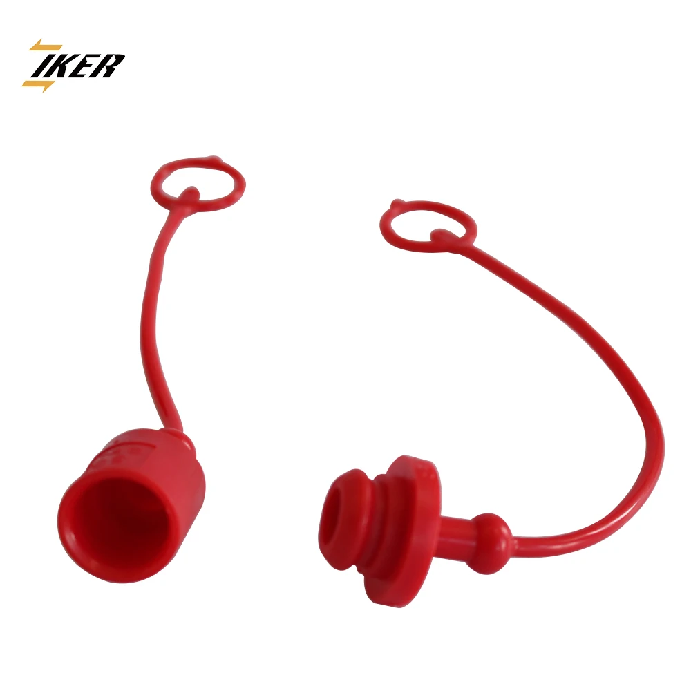 Rubber Quick Disconnect For a 1/4 Male and Female Hydraulic Quick Release Coupler