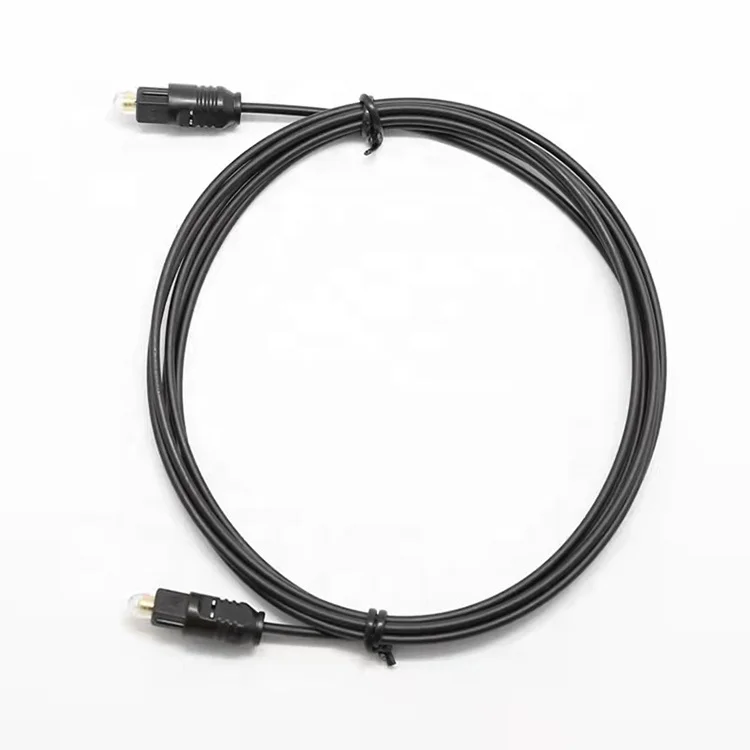 Basics Digital Optical Audio Toslink Cable for Sound Bar, TV - 3.3 Feet (1 Meter)