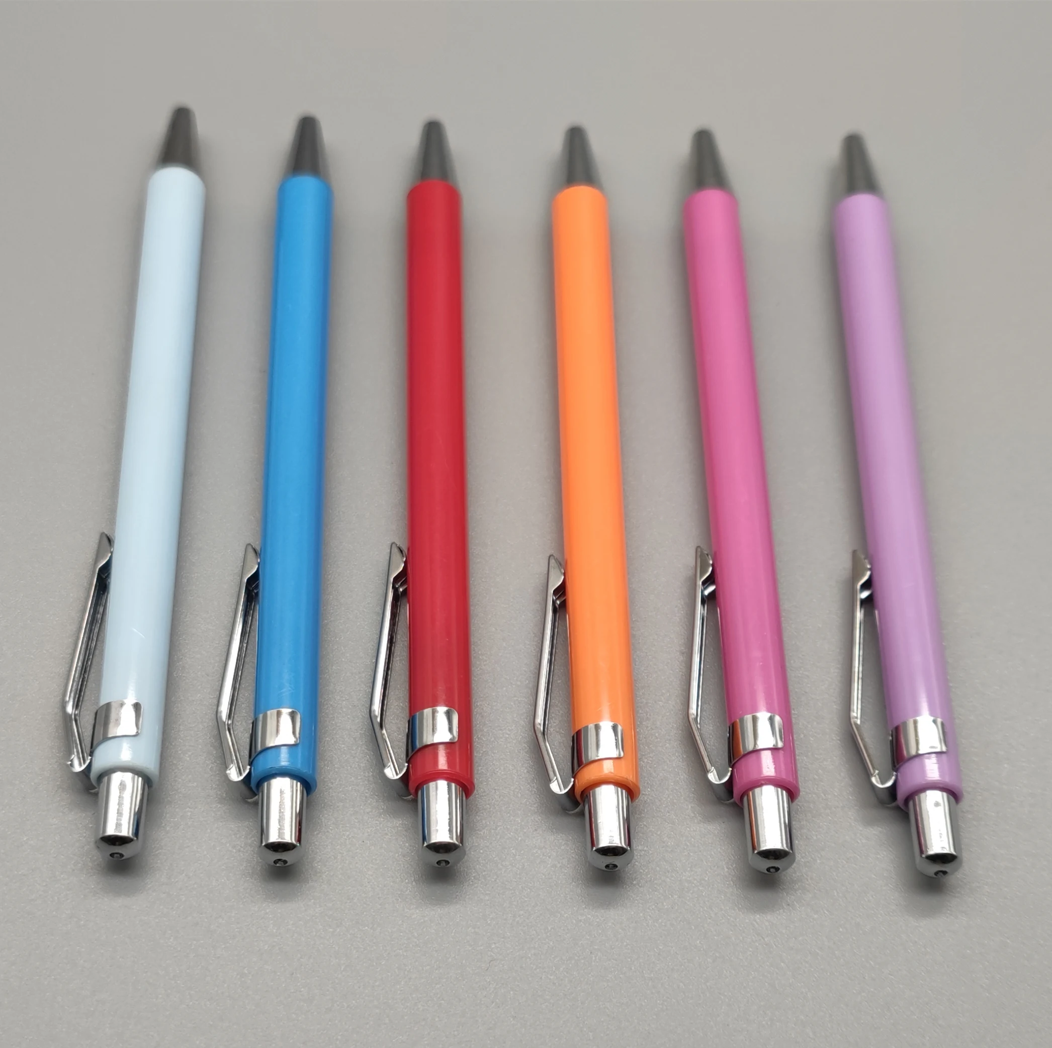 Metal Clip Colorful Ballpoint Pen New Multifunction Stylus Pen With Custom Logo