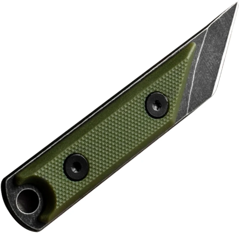 Нож для шеи маленький нож с фиксированным лезвием подходит выживания Походов Кемпинга повседневного ношения тактический