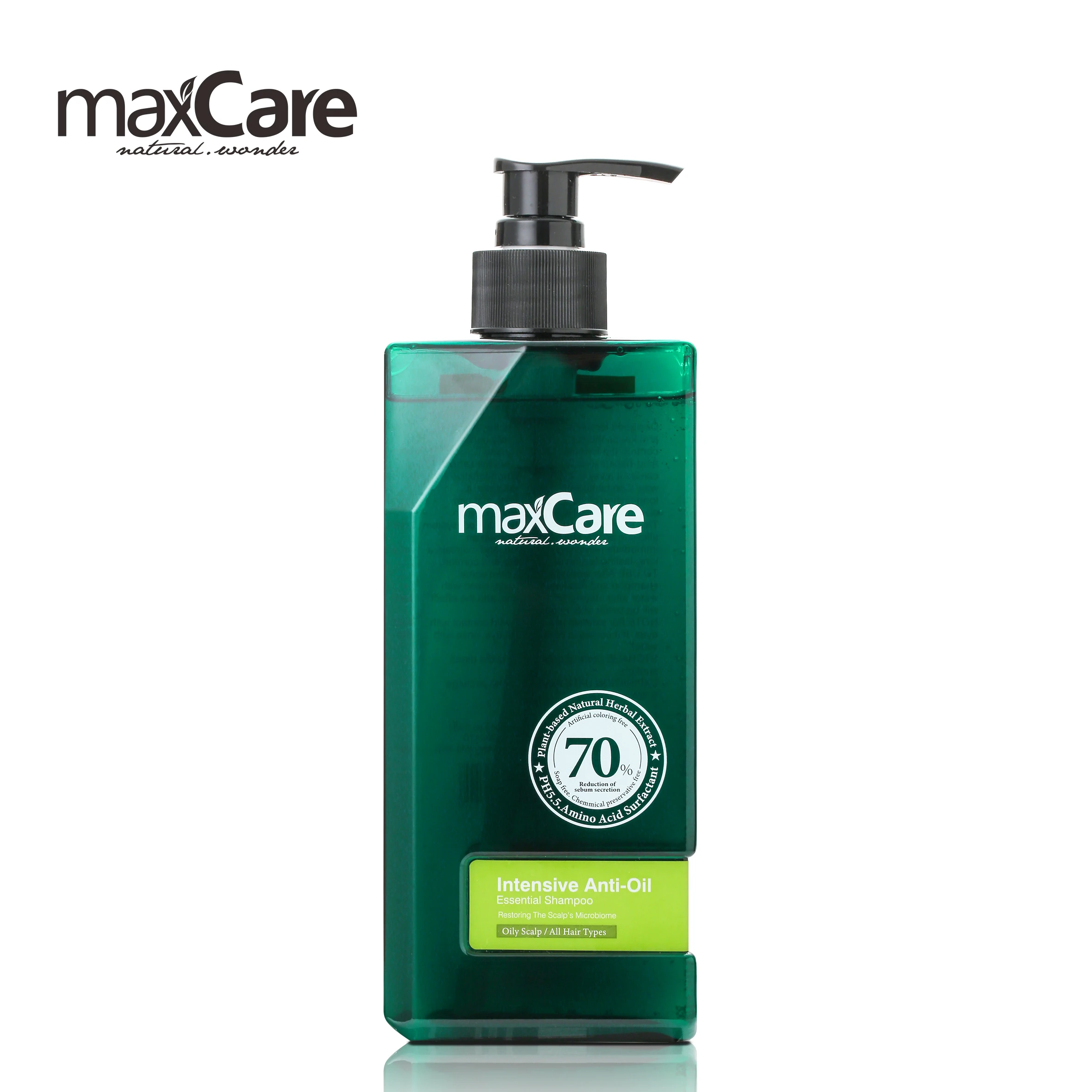 Great quality anti oil shampoo sulfate free refresh oily based scalp shampoo