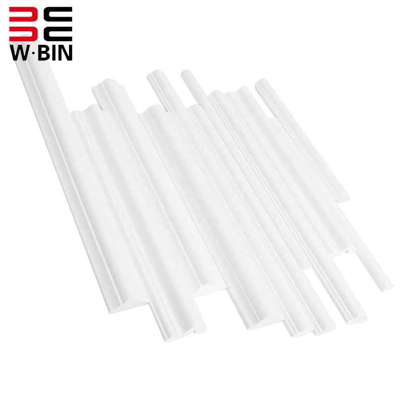 Factory Low Price New Modern Design White Wall Decoration Line for Hotel Home Decoration Waist Line