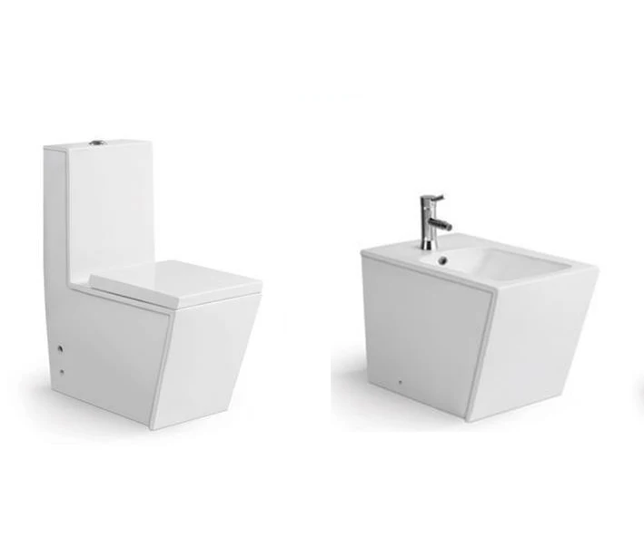 Hot sale washdown one piece toilet ,two Pieces white Bathroom Suites