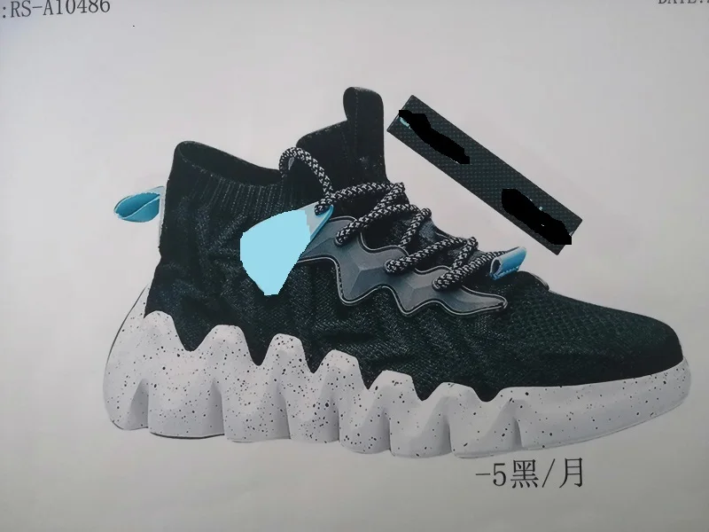 ODM/OEM Upper Knitting Sneaker Fly 3D Woven Shoes Custom Elastic Knit Fabric Sport Socks Shoe Uppers