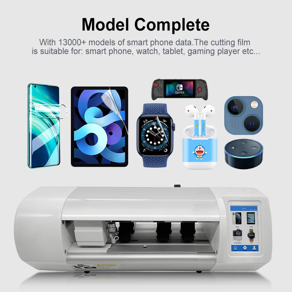 Горячая Распродажа, Бесплатная резка раз, планшет, ПК, телефон, ТПУ, ПЭТ, ПММА, защита для экрана, резак, гидрогель, пленка для резки