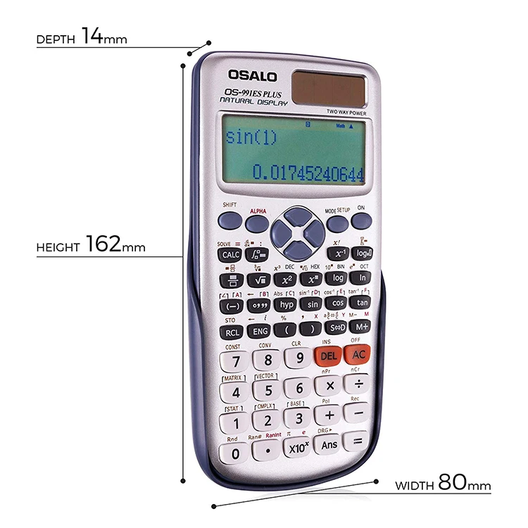  OS-991esplus 10 сила натуральный дисплей школьный научный калькулятор 417