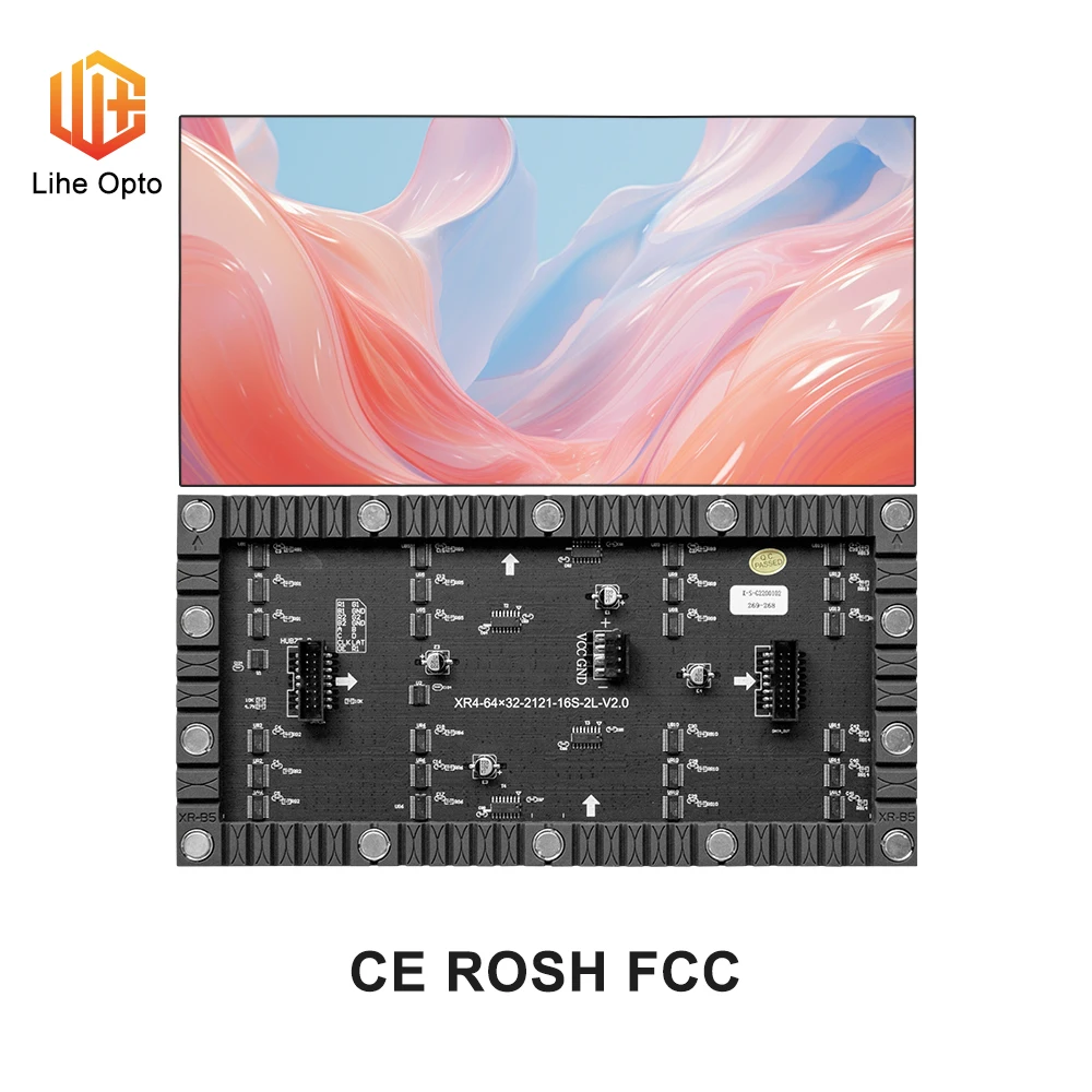 P4 320*160mm Soft Led Screen Flexible Led Panel Curved Flexible Led Module Wall Advertising Led Advertisement Display Screen