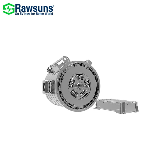 Rawsuns GOOD 50KW 170A flywheel SAE 3 electricity generation electric motor generator for hybrid power solution