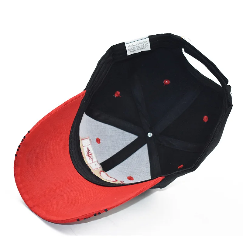 Classic Adjustable Letter Logo Canada Flag Baseball Cap Maple Leaf 3D Embroidery Dad Hat