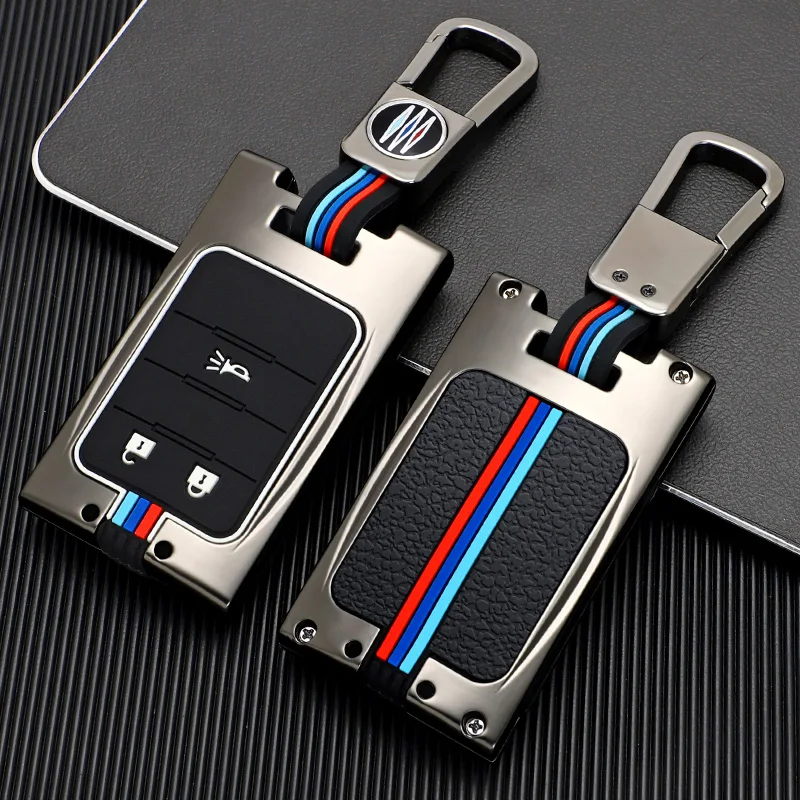 
Car Key Cover Case For Chevrolet CTS ATS XTS SLS SRX XLS DTS STS Seville Escalade 3/4/5Button C7 Corvette Zinc alloy 